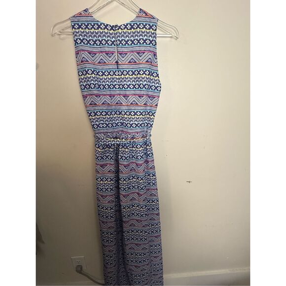 Vineyard Vines St Barthes Commodore Maxi Dress in Coastal Pattern Size 6 Summer - Picture 4 of 4